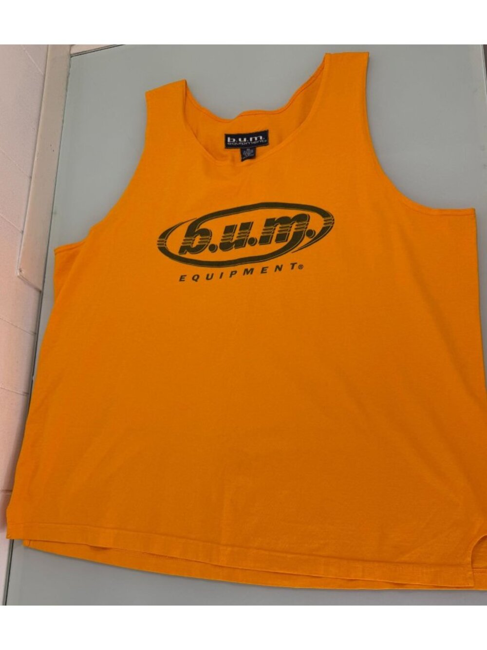 Vintage 90s BUM Equipment Tank Top Muscle Shirt Mens XL Made In USA